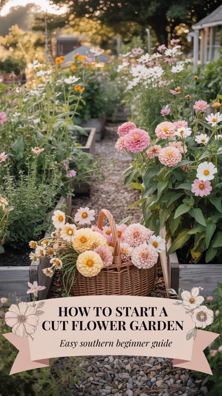 How to Start a Cut Flower Garden in the South (Beginner’s Guide ...