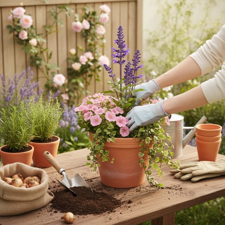 4 Seasons of Container Gardening: Easy, Stylish Planters for Spring, Summer, Fall & Winter