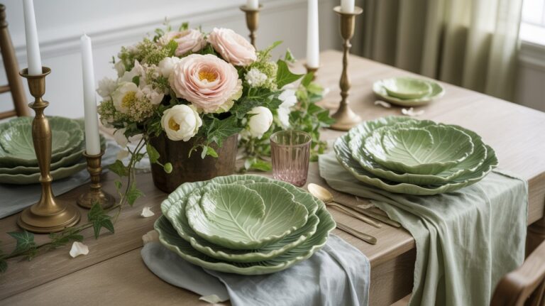 Designing a Cabbage-Inspired Tablescape