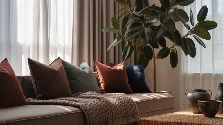 Styling Large Plants in Your Living Room