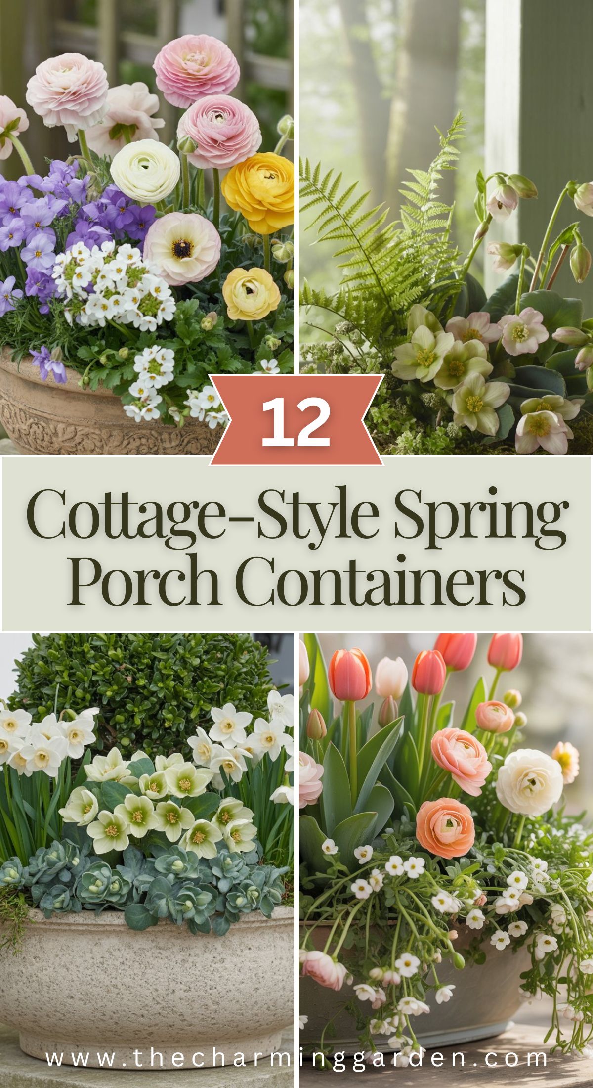 Spring Porch Containers: Fresh, Charming Ideas to Welcome the Season ...